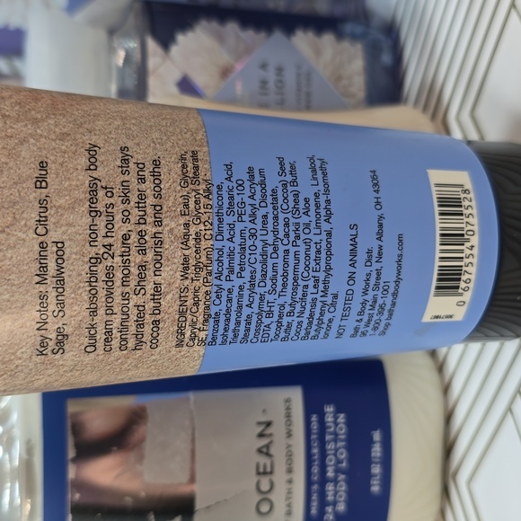 Bath and Bodyworks Mens Clean Slate Ultra Shea Body Cream 8oz - Picture 2 of 4